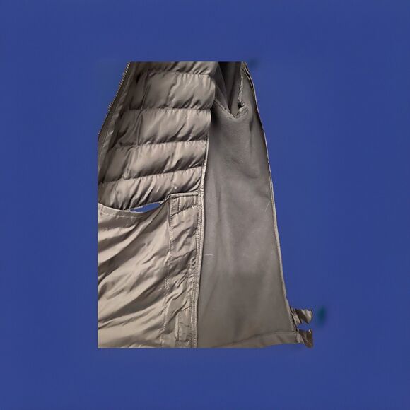 Women’s 32 Degree Heat Jacket Large Packable Lightweight Pockets Gray Travel - Picture 2 of 6